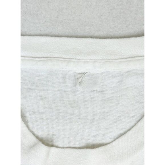 Vintage Corvette T-Shirt White Small Racing Cars Single Stitch - Picture 5 of 9